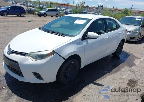 2016 Toyota Corolla Le z USA, uszkodzony, nr VIN 2T1BURHE9GC703873